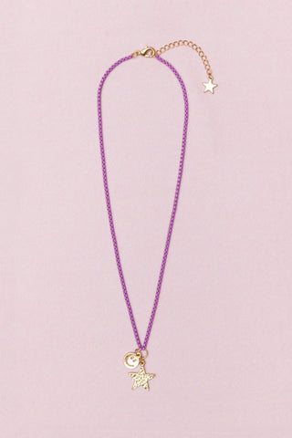 BOUTIQUE CHIC STARSHINE SMILES NECKLACE