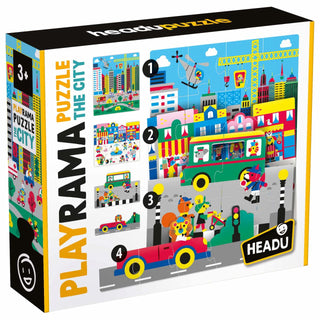 PLAYRAMA PUZZLE THE CITY