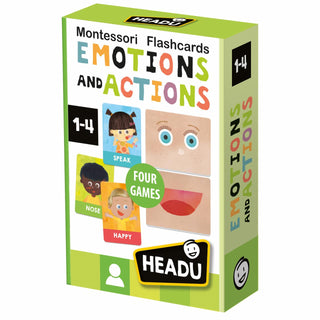 FLASHCARDS EMOTIONS AND ACTIONS MONTESSORI