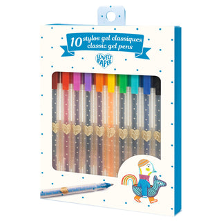 SET OF 10 CLASSIC GEL PENS