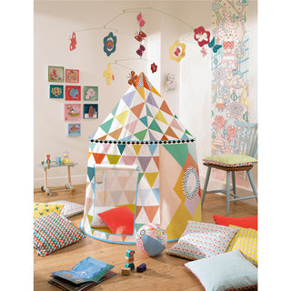 MULTICOLOURED PLAY TENT