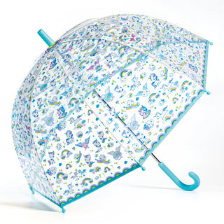 BUBBLE & COLOUR CHANGING UMBRELLA - ADULTS & KIDS