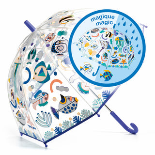 FISHES KIDS' COLOUR CHANGING UMBRELLA
