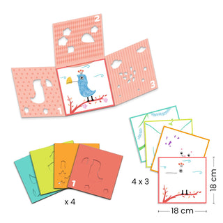 ANIMAL DRAWING STENCILS SET