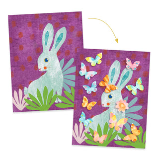 WITH BLOTTING PAPER COLLAGE SET