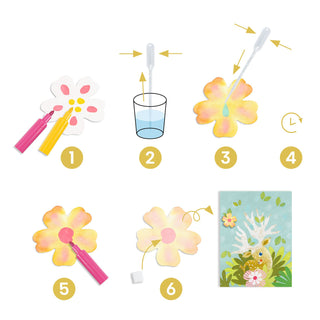 WITH BLOTTING PAPER COLLAGE SET