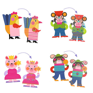 TODDLER CREATE WITH STICKERS - SPARKLES