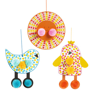 DOTS AND POMPOMS