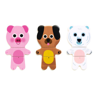 ABRAMIX MIX & MATCH ANIMAL PUZZLE