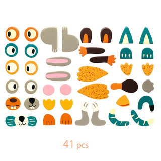 INZEBOX ANIMO WOODEN MAGNETICS ACTIVITY SET