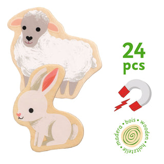 FARMIX WOODEN MAGNETICS SET