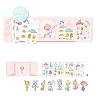 CREATE WITH REUSABLE STICKERS
