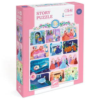 CINDERELLA - 54 PCS PUZZLE STORY