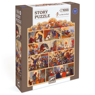 THE KING ARTHUR - 100 PCS PUZZLE STORY