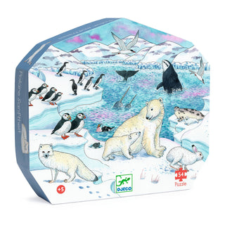 POLAR SOFTNESS - 54 PCS SILHOUETTE PUZZLE