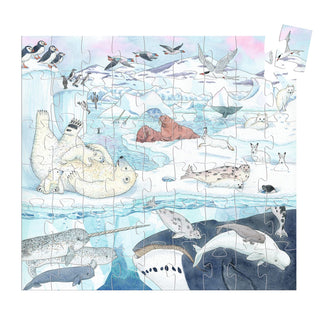 POLAR SOFTNESS - 54 PCS SILHOUETTE PUZZLE