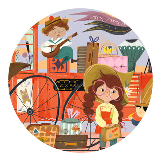 MIA'S JOURNEY - 36 PCS SILHOUETTE PUZZLE