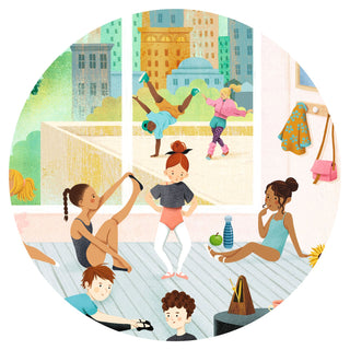 THE DANCE SCHOOL - 100 PCS OBSERVATION PUZZLE