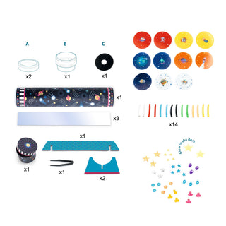 DIY SPACE IMMERSION KALEIDOSCOPE