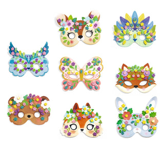 DIY FOREST ANIMAL MASKS
