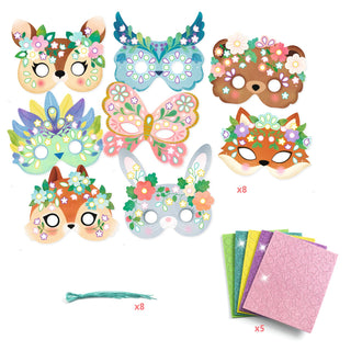 DIY FOREST ANIMAL MASKS