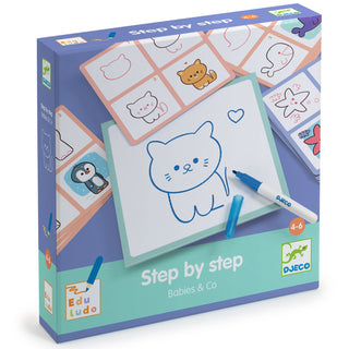 EDULUDO STEP BY STEP DRAWING BABIES & CO
