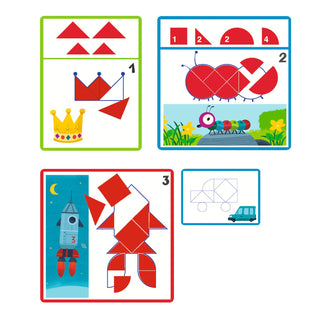 EDULUDO TANGRAM SHAPES PUZZLE GAME