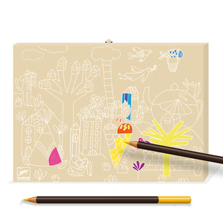 COLOUR BOX STATIONERY SET