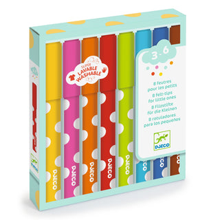 8 LITTLE ONES FELT TIPS