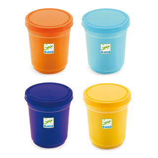 4 POTS OF PLAY DOUGH