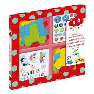 CREATE WITH STICKERS