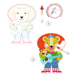 MAGIC WATER COLOURING