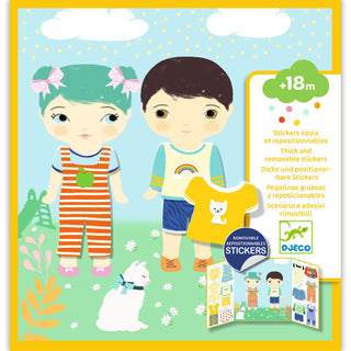 CREATE WITH REUSABLE STICKERS