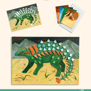 THE WORLD OF DINOSAURS ACTIVITY CRAFT KIT