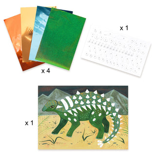 THE WORLD OF DINOSAURS ACTIVITY CRAFT KIT