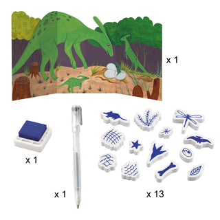 THE WORLD OF DINOSAURS ACTIVITY CRAFT KIT