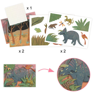 THE WORLD OF DINOSAURS ACTIVITY CRAFT KIT