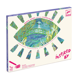 ON THE WATER LILY POND INSPIRED BY GLITTER ART KIT