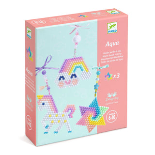 RAINBOW PENDANTS ARTISTIC AQUA BEADS ACTIVITY KIT