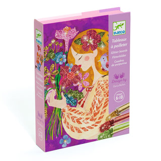 THE SCENT OF FLOWERS GLITTER ART KIT