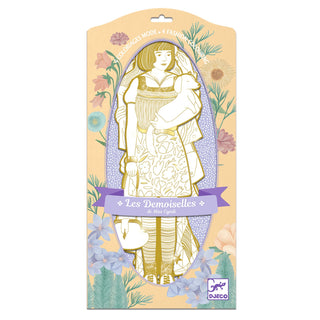 LES DEMOISELLES COLOURING SET