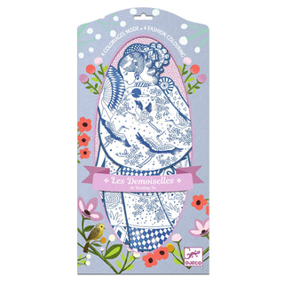 LES DEMOISELLES COLOURING SET