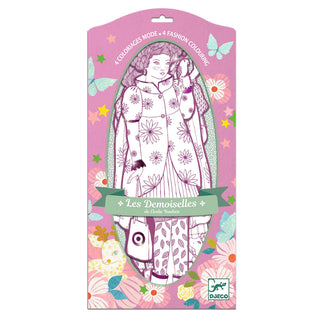 LES DEMOISELLES COLOURING SET