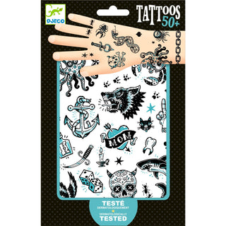 TEMPORARY TATTOOS (DERMATOLOGICALLY TESTED)