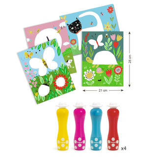 SMALL DOTS PAINTING TODDLER MESS FREE SET