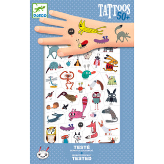 TEMPORARY TATTOOS (DERMATOLOGICALLY TESTED)