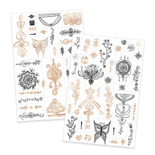 TEMPORARY TATTOOS (DERMATOLOGICALLY TESTED)