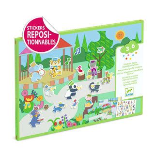 CREATE WITH REUSABLE STICKERS