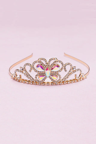 BOUTIQUE BUTTERFLY JEWEL TIARA