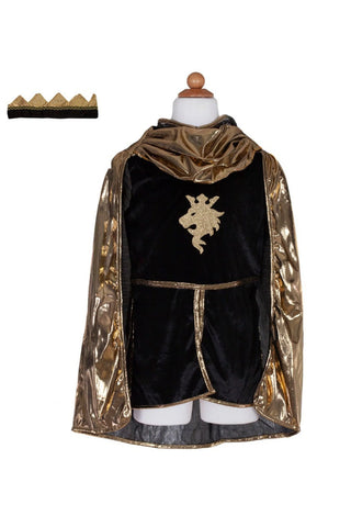 KNIGHT SET WITH TUNIC, CAPE AND CROWN